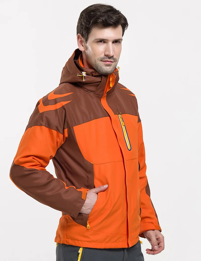 Goexplore ore 3 в 1 куртка мужская термальная Водонепроницаемая дышащая теплая