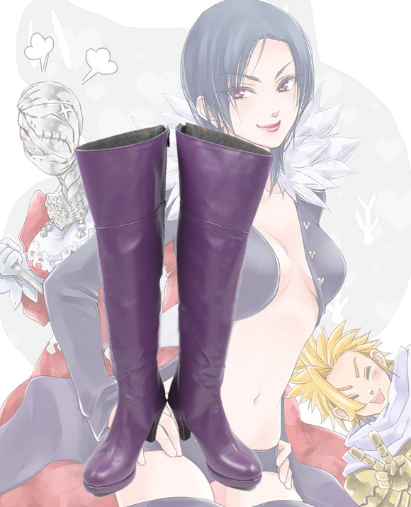 Customize Seven Deadly Sins Merlin Cosplay Boots | Тематическая одежда и униформа