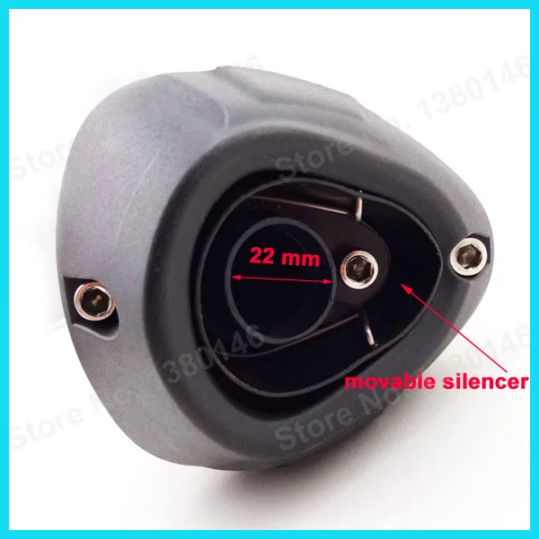 Глушитель выхлопной трубы 38 мм со съемным глушителем для внедорожника/питбайка