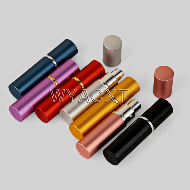 Hot Selling!! Fashion 10ml 1 Piece Aluminum Perfume Bottle With Mini Atomizer Spray Bottles Portable Parfum Container | Красота и