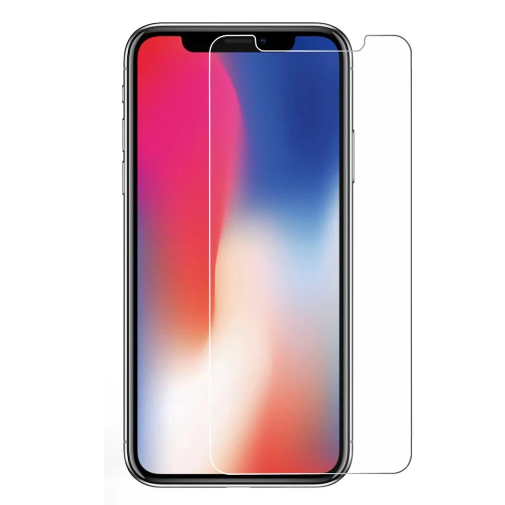 Защитное стекло для iPhone XS Max X 6 6S 7 8 Plus 4S 5 SE закаленное защиты экрана от царапин
