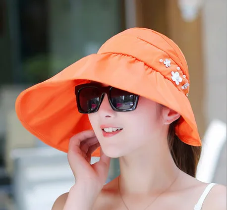 Женская летняя пляжная Водонепроницаемая солнцезащитная Кепка с защитой от