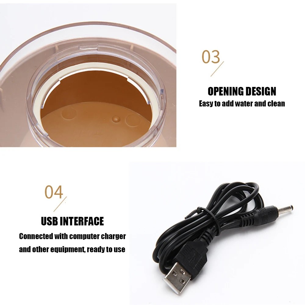USB Арома эфирное масло диффузор ультразвуковой холодный туман увлажнитель