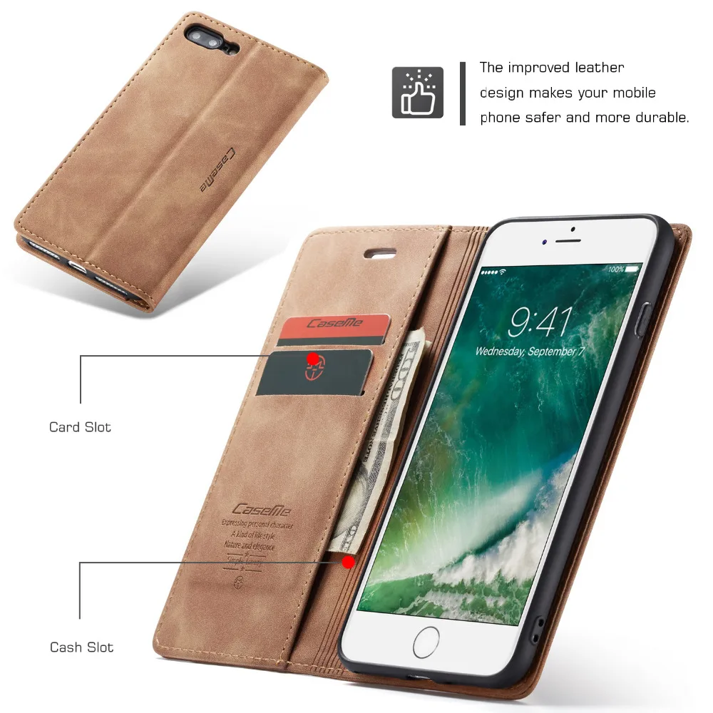 Роскошный флип-чехол для iPhone 11 pro max 6 6s 7 8 X XR Xs Max держатель карт из искусственной