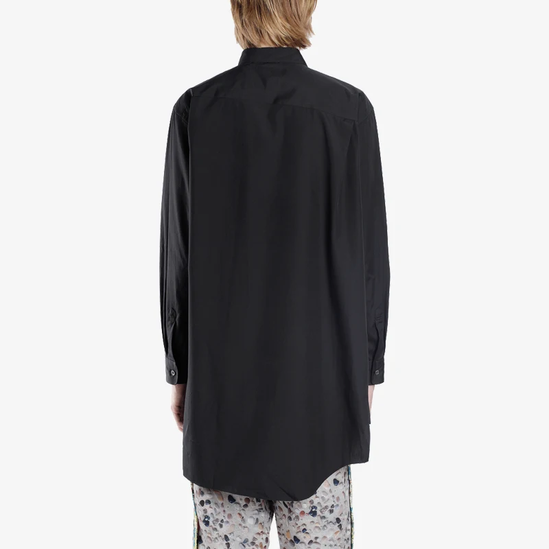 S ~ 5XL Новые мужские модные Асимметричные разрушение подол неправильной платье от
