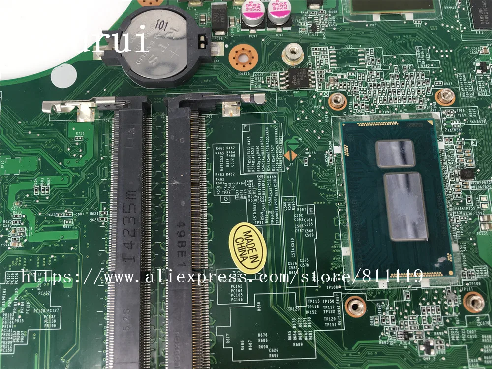 Yourui для материнская плата ноутбука Acer Aspire E5 771 771G NBMNV11001 NB.MNV11.001 DA0ZYWMB6E0 с i5 4210u GT840M