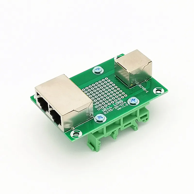 RJ45 8P8C Jack 1way передача 2 way Breakout Board клеммный блок разъем. | Обустройство дома