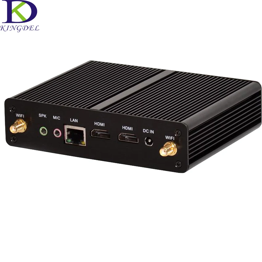 New Palm PC Безвентиляторный Мини ПК Intel Celeron N2830 Настольный Компьютер HD Graphics USB 3.0
