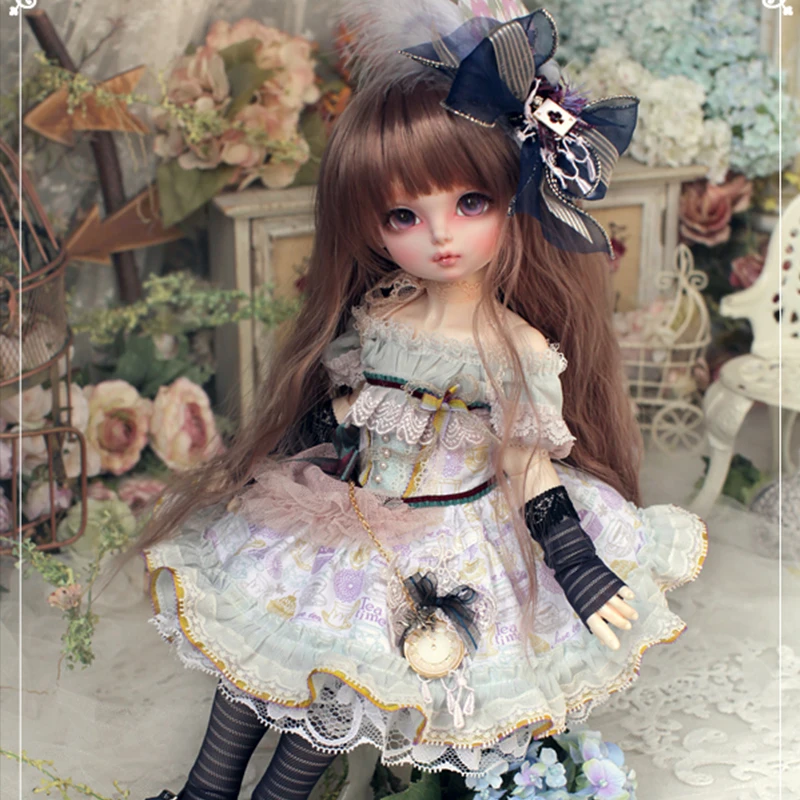 Allaosify модные Стиль 1/3 1/4 1/6 1/8 BJD DD кукла парики высокого Температура волокна