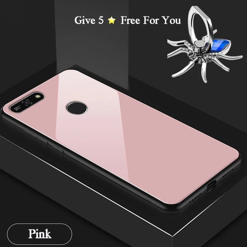 YueTuo coque чехол для HuaWei Honor 7A Pro Honor7A Y6 Prime 2018 3d on 360 защитные чехлы с закаленным стеклом