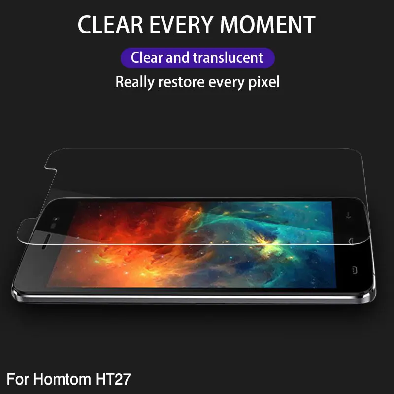 DyGod 5 дюймов для Homtom HT27 закаленная Защитная стеклянная пленка экрана Мобильные