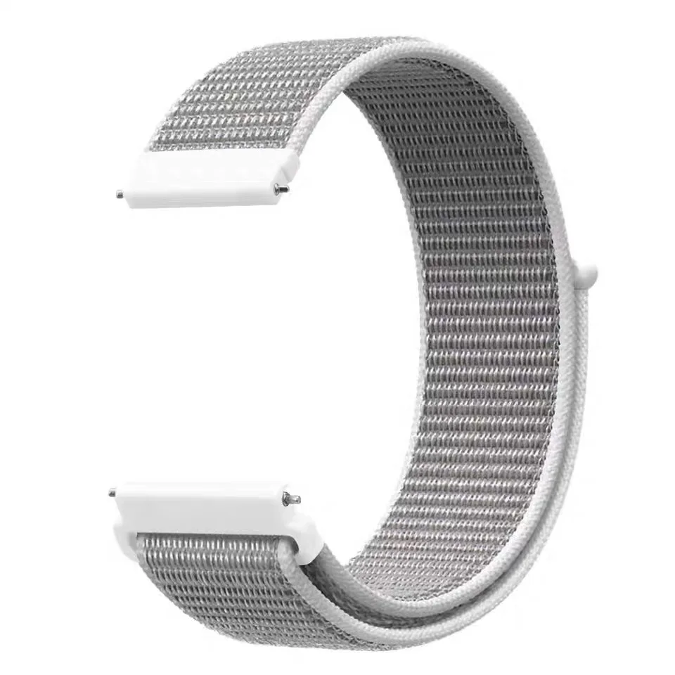 22 мм 20 нейлоновый ремешок для Xiaomi Amazfit Bip Pace на запястье липучке Смарт часы