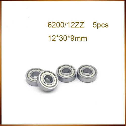 6200/12ZZ 6200/12 2Z 12309 высококачественный нестандартный шарикоподшипник 12*30*9 мм без