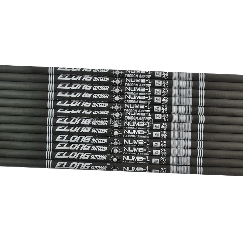 ELONG Outdoor 30 &quotSP600 id4.2мм чистый карбоновый вал для стрельбы из лука своими руками