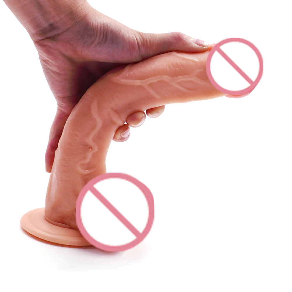 Супер мягкий реалистичный фаллоимитатор 26 см большие фаллоимитаторы Женский