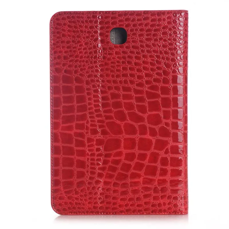 Умный чехол-книжка из искусственной кожи с крокодиловым магнитом и слотами для