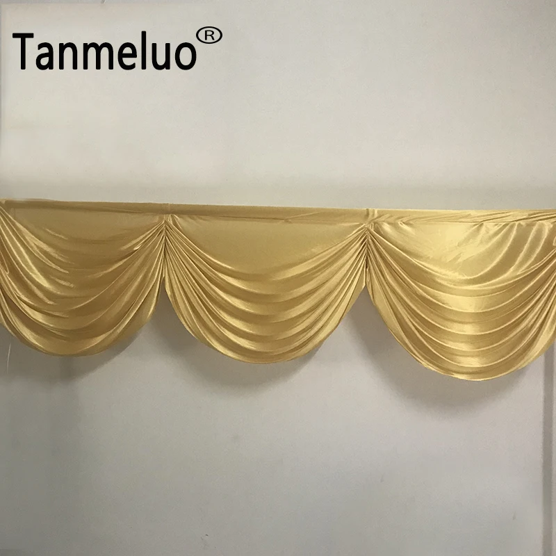 

Драпировка Tanmeluo, 2 м, 3 шт., золотистая, для свадебного фона