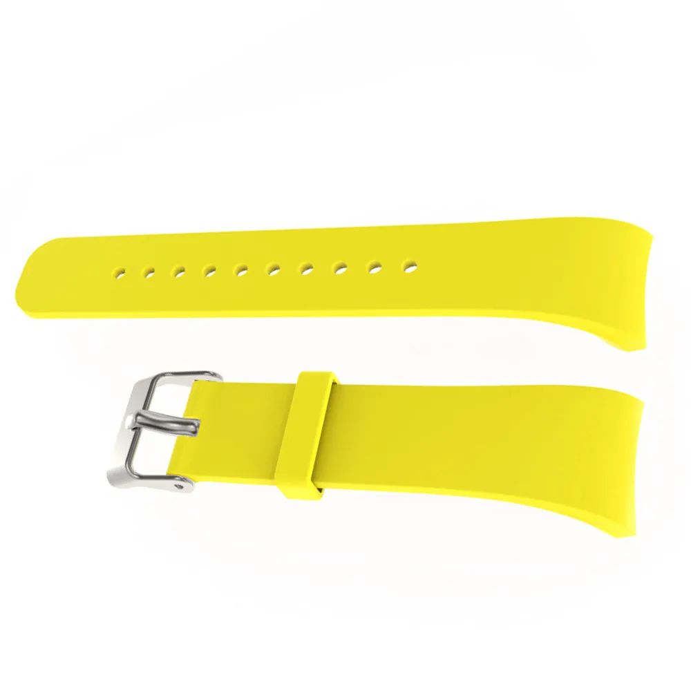 Сменный ремешок для Samsung Gear Fit 2 Pro роскошный мягкий силиконовый SM R360|Ремешки часов|