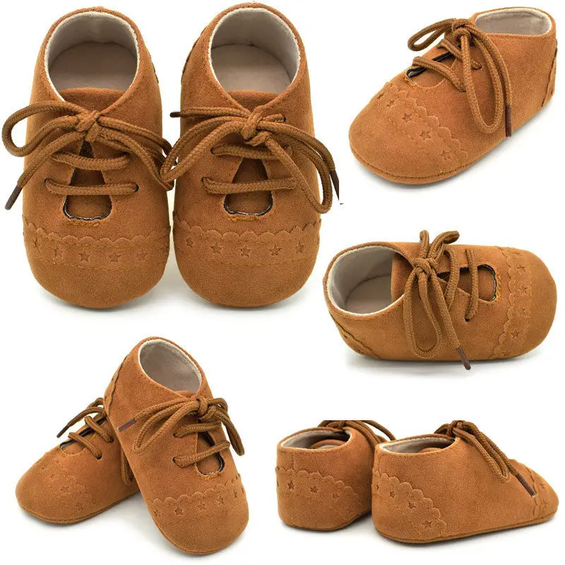 

First Walkers 0-18M Baby Kids Soft Sole Shoes Infant Boy Girl Toddler Crib Moccasin New