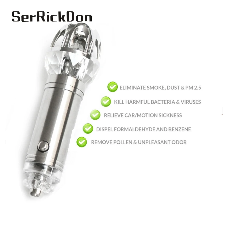 

Real Effective Electric Car Air Freshener,Practical Mini Air Freshener,Purifier Oxygen Bar Ionizer Car Freshener,New Multi Color