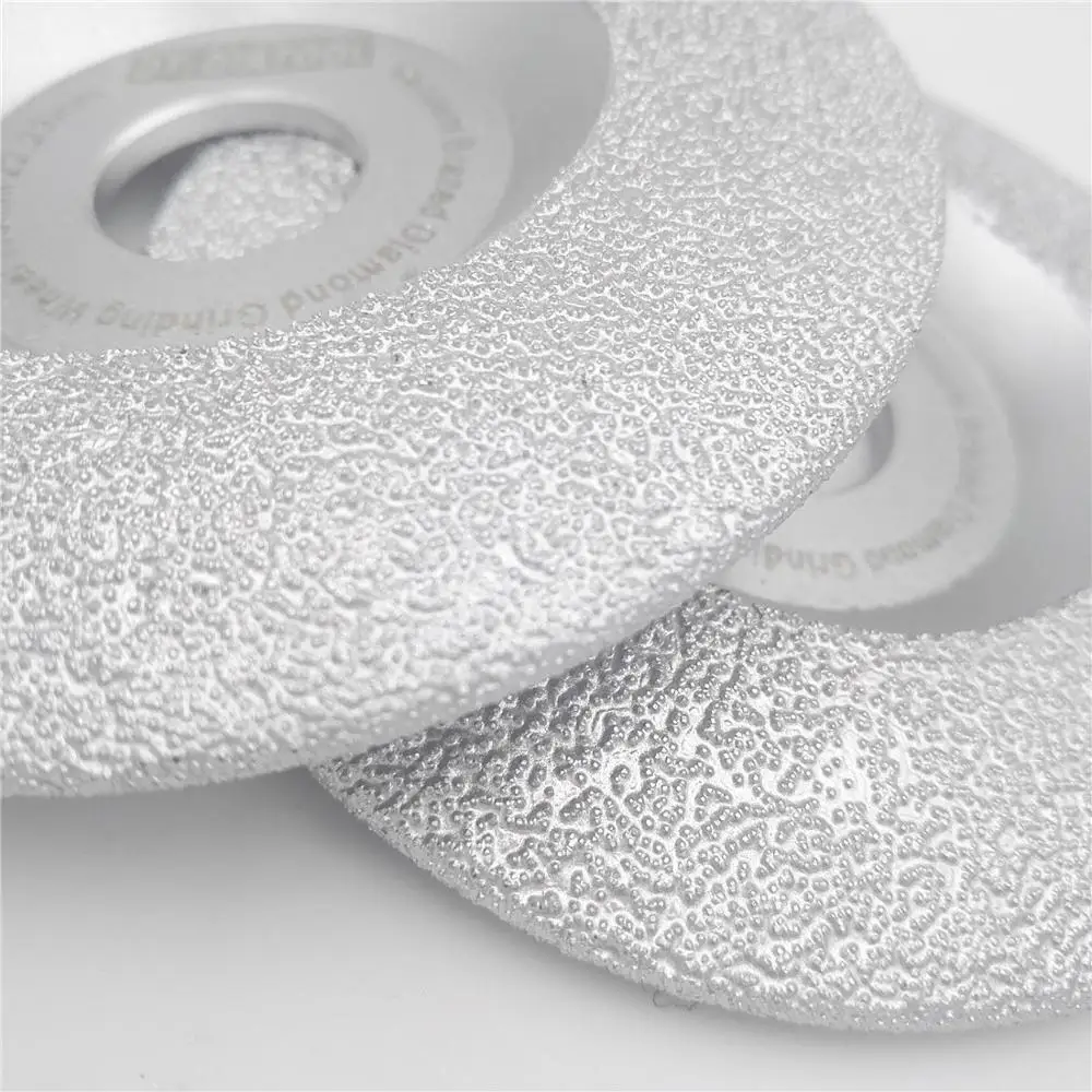 DT DIATOOL 2pcs 4.5&quot 115mm Vacuum Brazed Diamond Grinding Disc Wheel Faster Speed Longer Life Stone and Construction Material|diamond