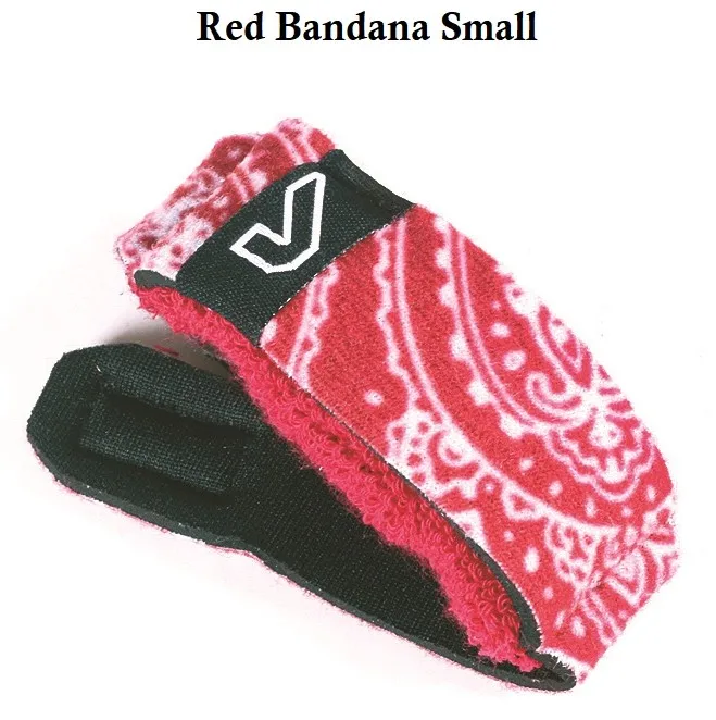 Red Bandana Gruv gear FretWraps струнные гасители струнные мутеры для бас-гитары, акустической гитары, укулеле, одна упаковка с множеством цветов - Цвет: Red Bandana