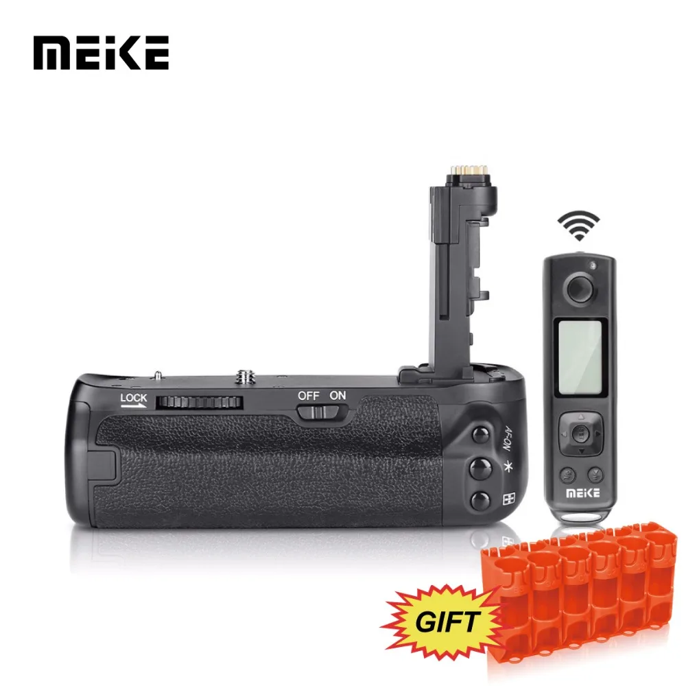 Встроенный пульт управления батареей Meike MK 6D2 Pro 2 4 ГГц для функцией вертикальной
