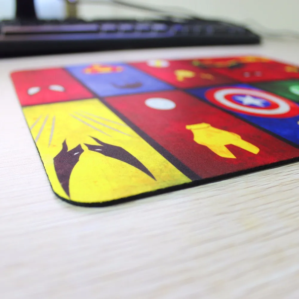 Babaite250x290x2mm с супергероями комиксов мarvel коллаж мышь под заказ Pad Мода Мстители компьютер Ноутбук игровой коврик для мыши коврик