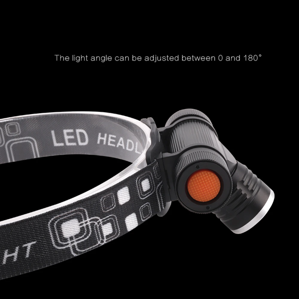 Налобный фонарь BORUiT светодиодный 1000 лм XML T6 3 режима работы|headlamp headlight torch|headlamp