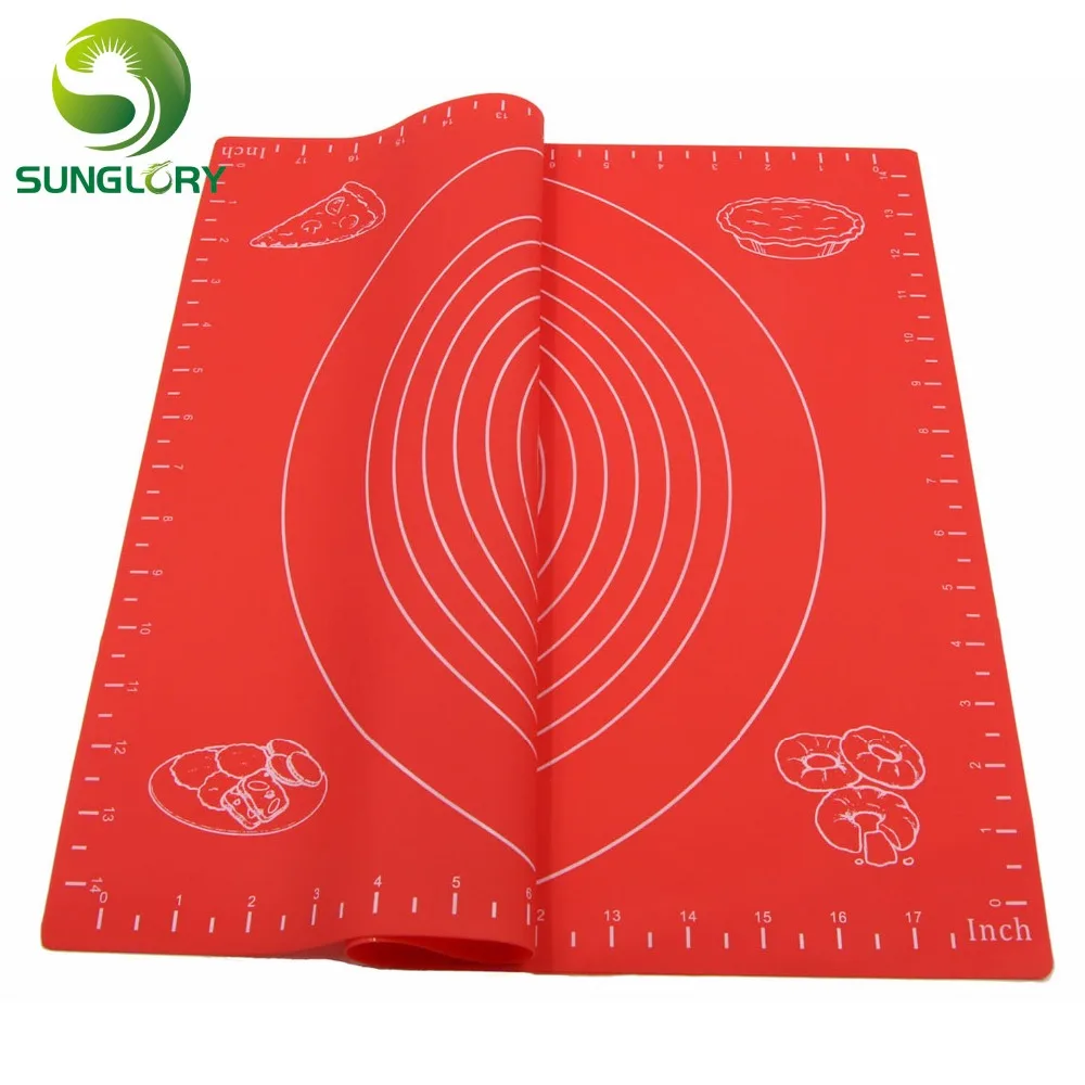 Силиконовый коврик для раскатки теста 50 х40 см|silicone rolling cut mat|roll matsilicone |