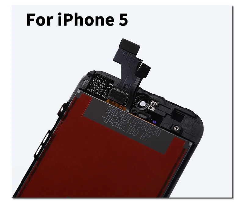 Акция, ЖК-дисплей для iPhone 5, 5c, 5S, SE, сенсорный экран, Замена для iPhone 4, 6+, закаленное стекло+ Инструменты+ ТПУ чехол, AAA