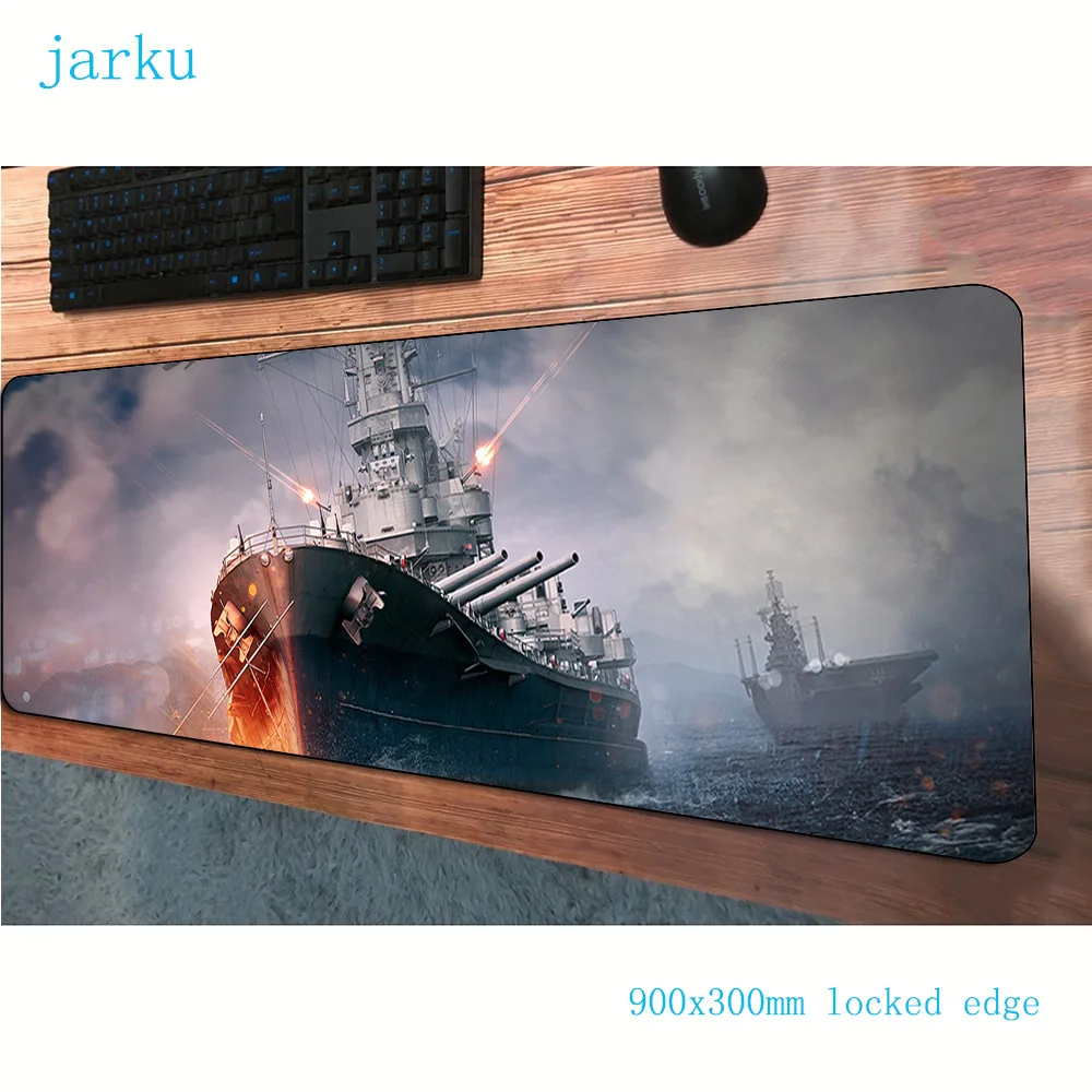 Игровой коврик для мыши world of warship 900x300 мм|Коврики мышей| |