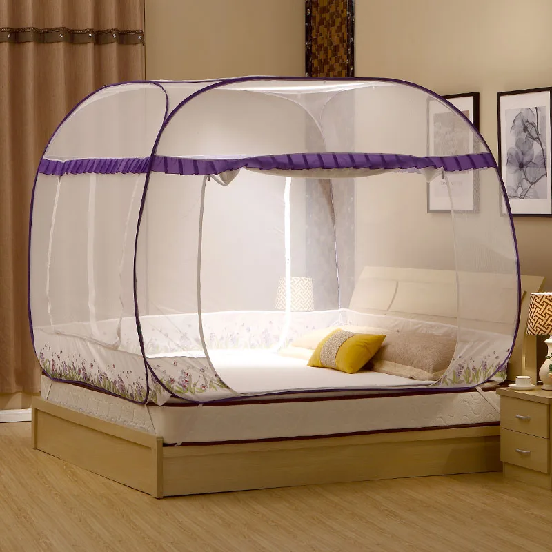 Большая летняя Портативная Складная сетчатая насекомое монгольская юрта навес