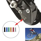 2050 шт.лот из алюминиевого сплава для велосипеда велосипедные тормоза переключения внутренняя кабельные наконечники гибкий вывод верхушки Crimps Аксессуары для велосипеда MTB велосипед