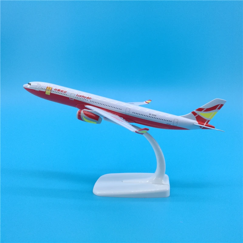 20 см lucky airbus A330 сплав авиационный самолет модель luckyair литье под давлением 1:200 весы