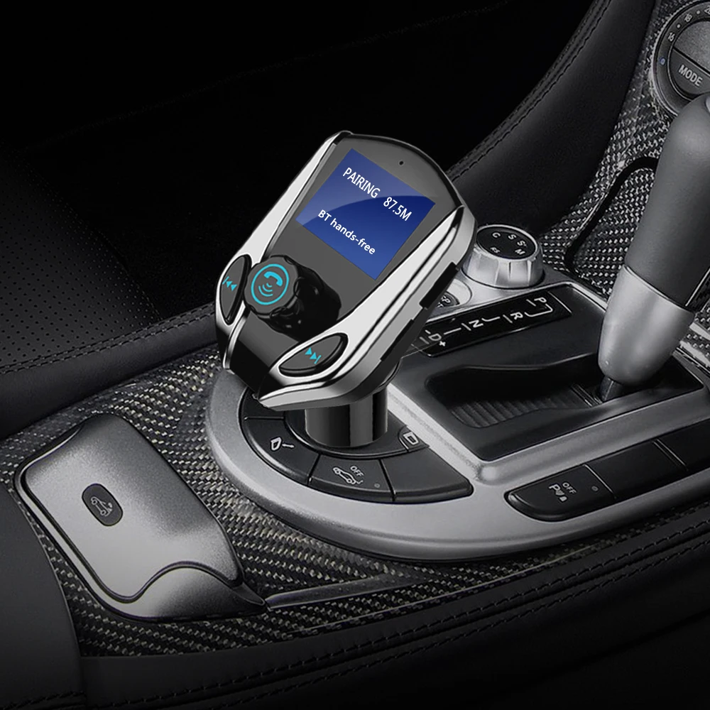 Bluetooth автомобильный комплект Hands Free FM передатчик Handsfree приемник двойной USB
