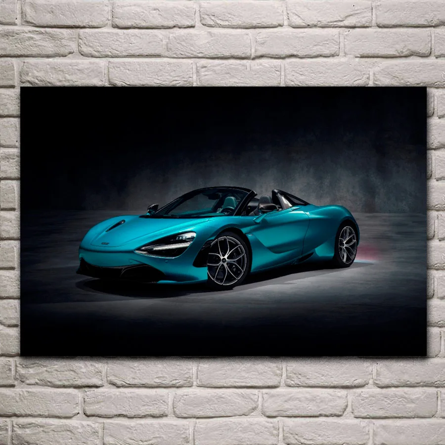 

Фигурка суперкара паука 720s, крутая Спортивная Автомобильная Художественная ткань, фотография, домашнее искусство, украшение для гостиной ...