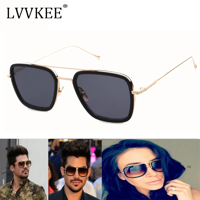 2017 Classic Square Superstar Sunglasses women/men Luxury Brand Designer Lady Female Mirror Sun glasses UV400 Small Size eyewear