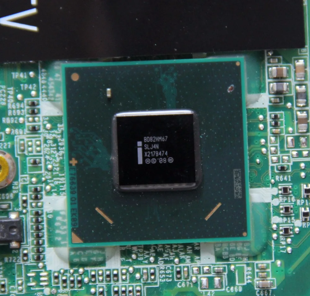 Материнская плата для ноутбука DELL L502X dgm6cmb8d0 с графическим процессором HM67 DDR3