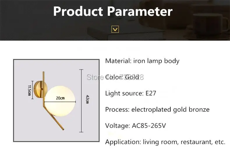 Стеклянный шар настенный светильник аппликация Мураль светильник Arandela Wandlamp Lampara Pared лестницы спальни светильники бра E27 скандинавские настенные светильники
