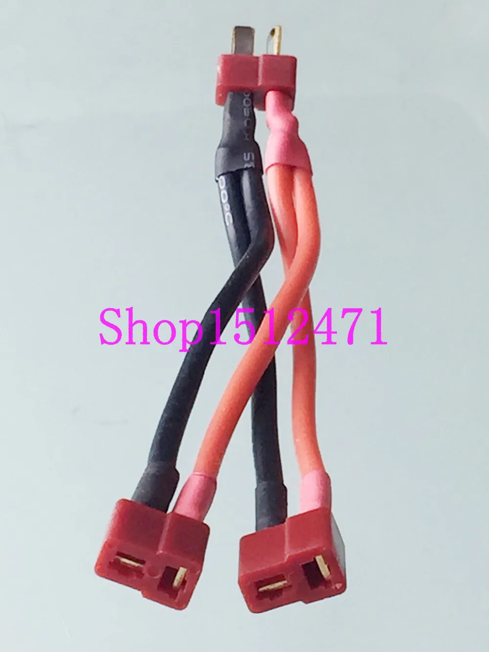 Штепсельная Вилка Deans Style T Plug Parallel Y Harness 1 штекер на 2 штекера кабель для батарей Lipo