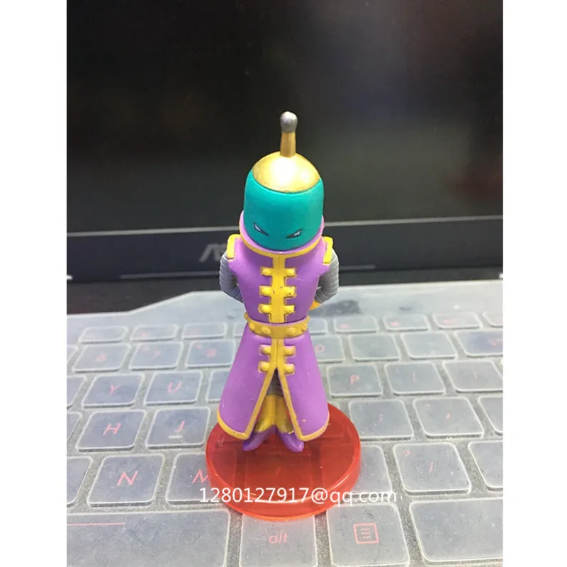 6 шт./партия WCF Dragon Ball Z Saiyan Son Goku Vegeta Gogeta Q-Version ПВХ фигурка Коллекционная модель