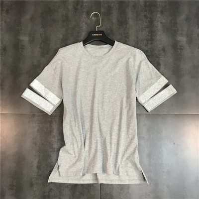 grey top Новинка, спортивный костюм Cakucool с коротким рукавом, футболка с круглым вырезом, повседневный костюм, женская одежда, комплект из 2 предметов, штаны с блестками, спортивный костюм для женщин - Цвет: grey top