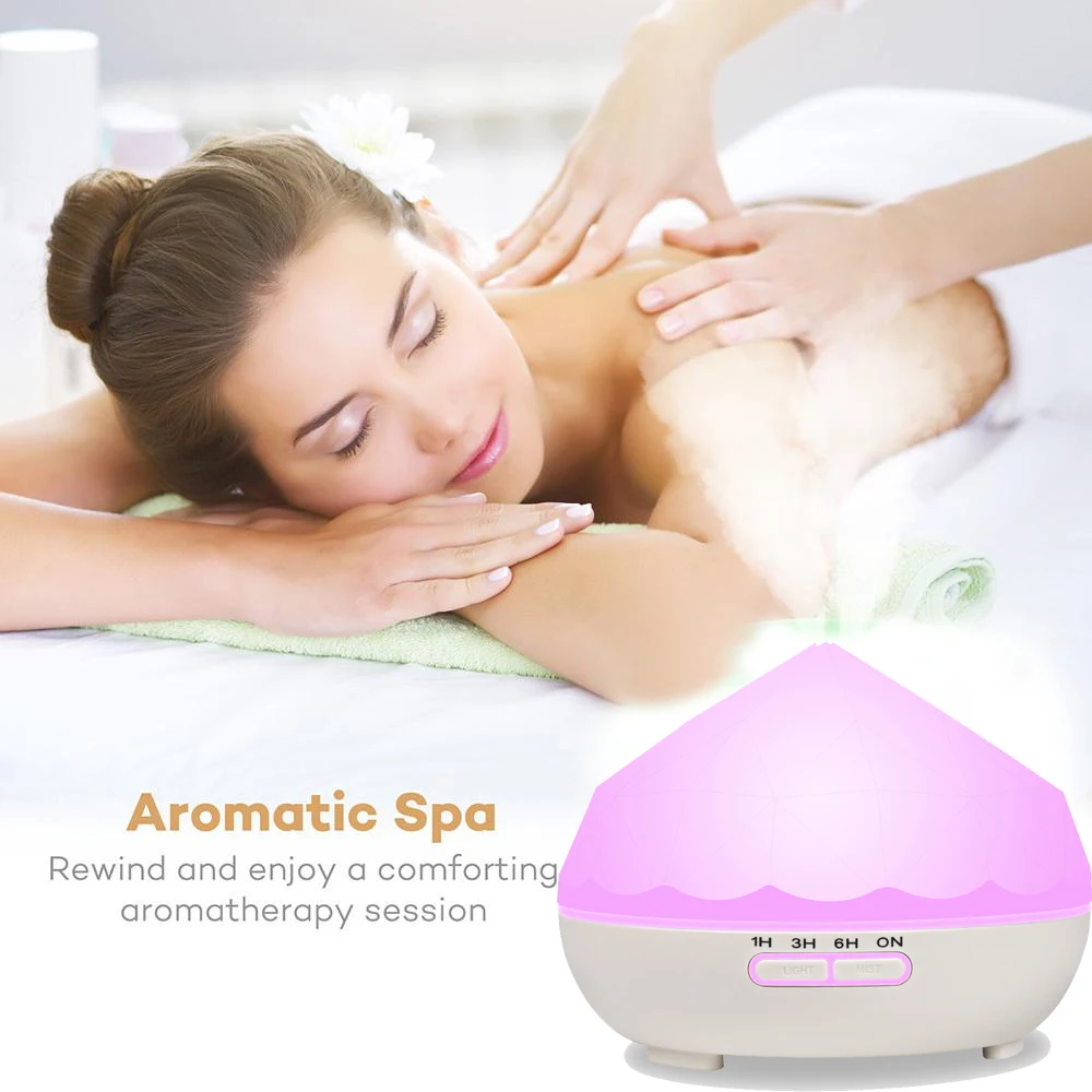 Увлажнитель Ароматизатор воздуха с зернистой поверхностью 300 мл 7