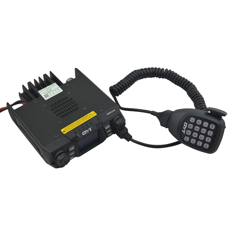100 Вт VHF Автомагнитола QYT 780PLUS мобильный радиоприемник рация 136 174 МГц 200 каналов