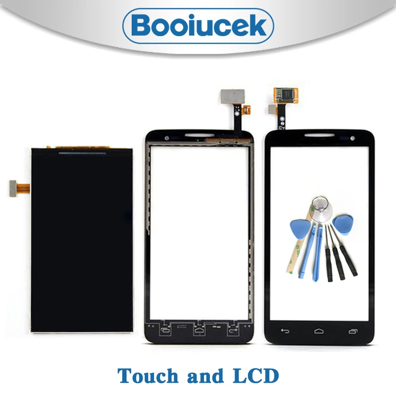 

Высокое качество 4,5 ''для Alcatel One Touch X Pop 5035 OT5035 5035X ЖК-дисплей с сенсорным экраном дигитайзер сенсор