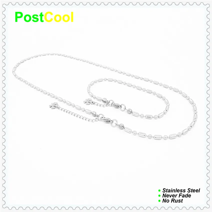 Набор ювелирных изделий PostCool из высококачественной нержавеющей стали