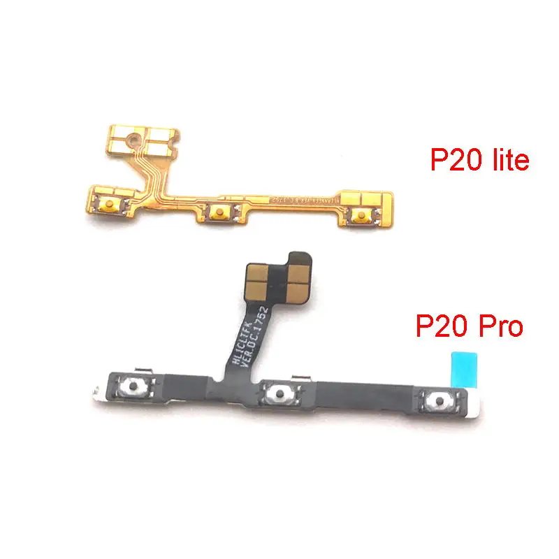 

Switch Power Button On Off Flex Cable Ribbon For Huawei P20 lite Pro Mute Volume Key Repair Part
