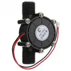 Микро-гидрогенератор 80 в12 В5 В 10 Вт, генератор потока воды постоянного тока, Турбинный генератор, гидроэлектрический расход водопроводной воды, гидравлический, сделай сам