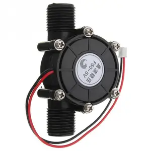 Микро-гидрогенератор 80 в12 В5 В 10 Вт, генератор потока воды постоянного тока, Турбинный генератор, гидроэлектрический расход водопроводной воды, гидравлический, сделай сам